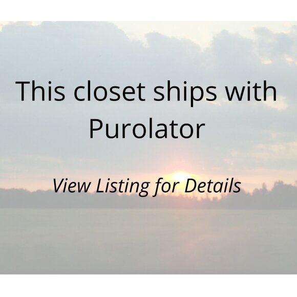 Shipping with Purolator - Picture 1 of 2